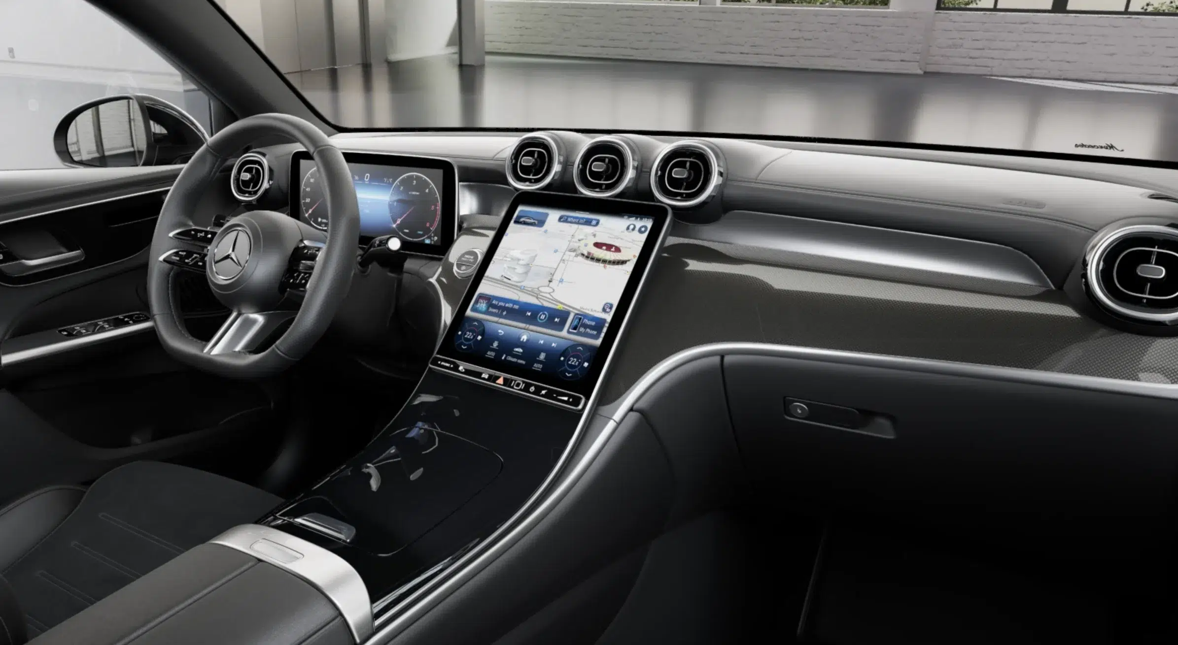 Mercedes GLC Coupé (Malus inclus) - intérieur