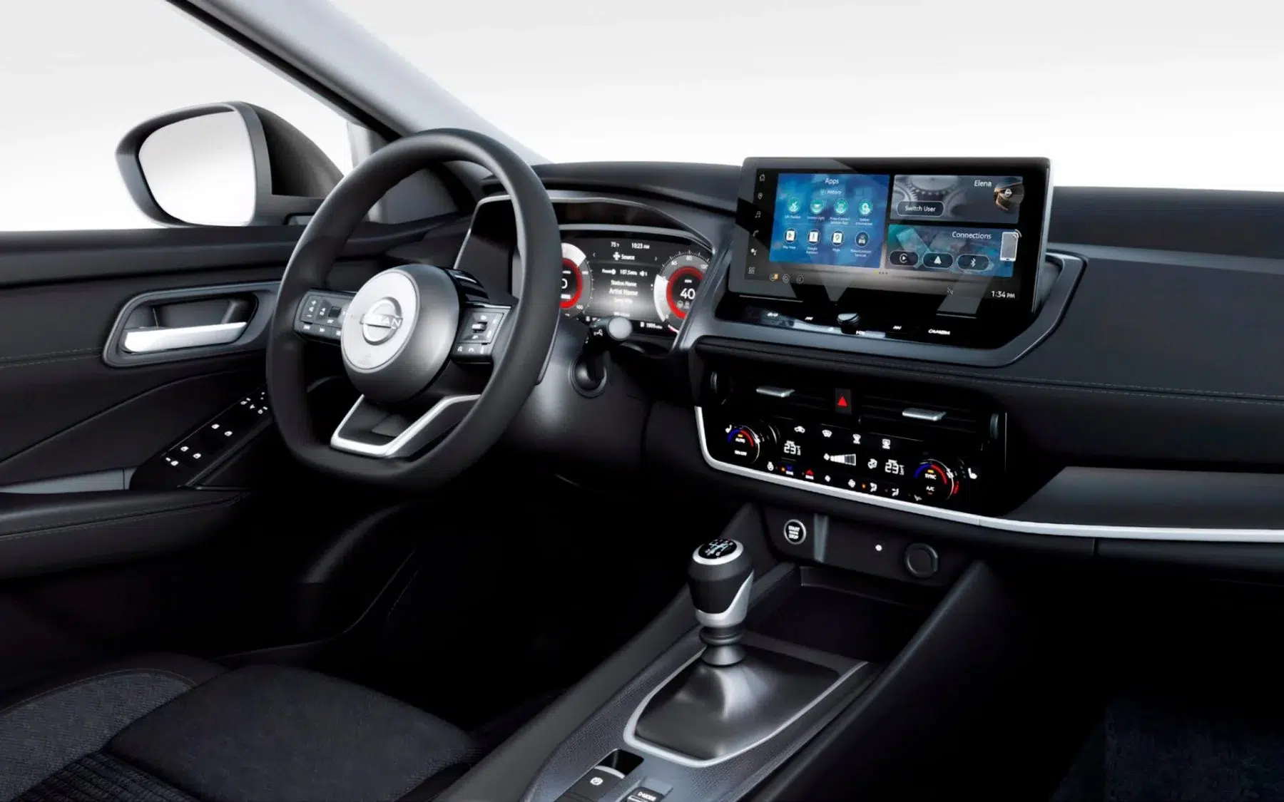 Nissan Qashqai - intérieur