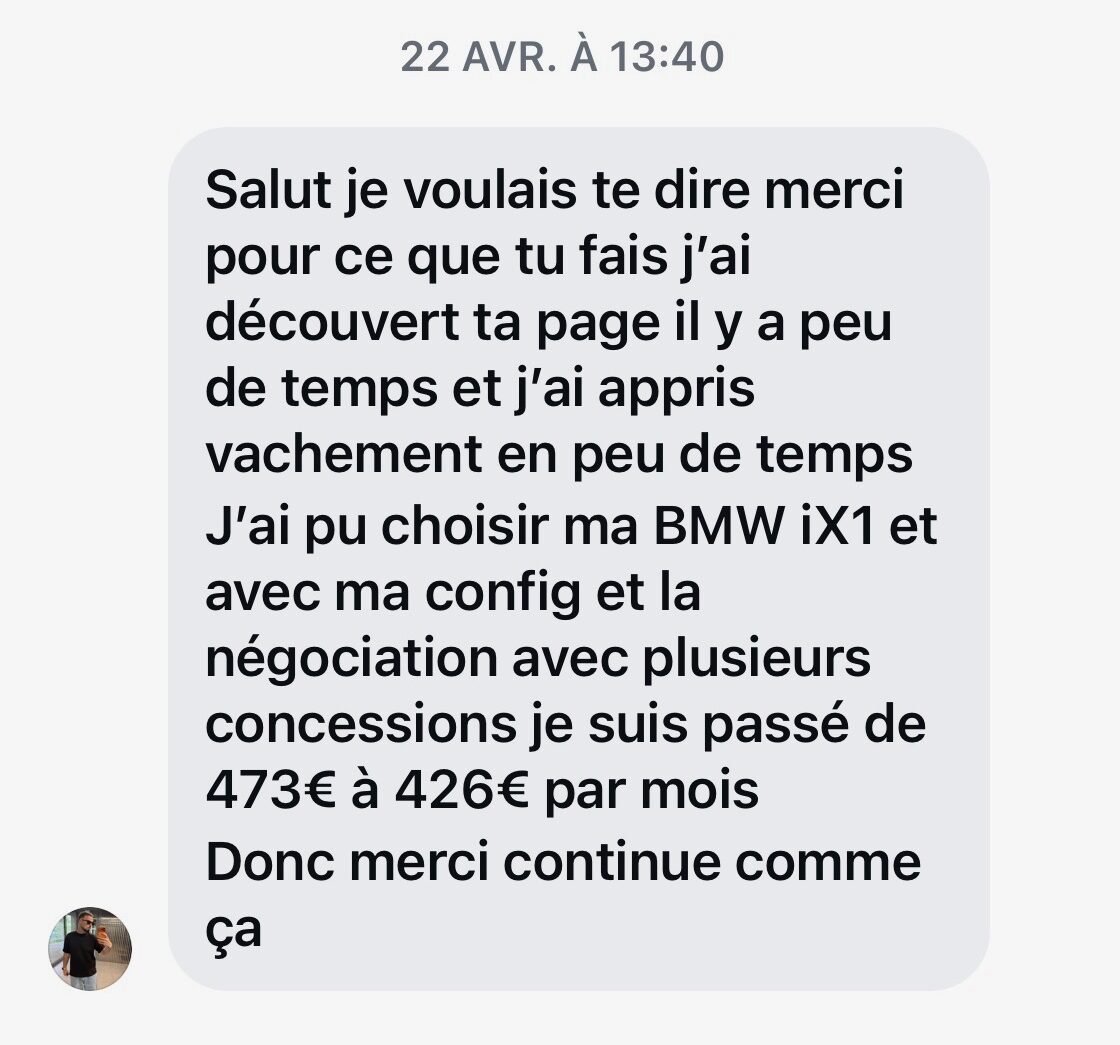 Avis utilisateur Bien Choisir Son Leasing