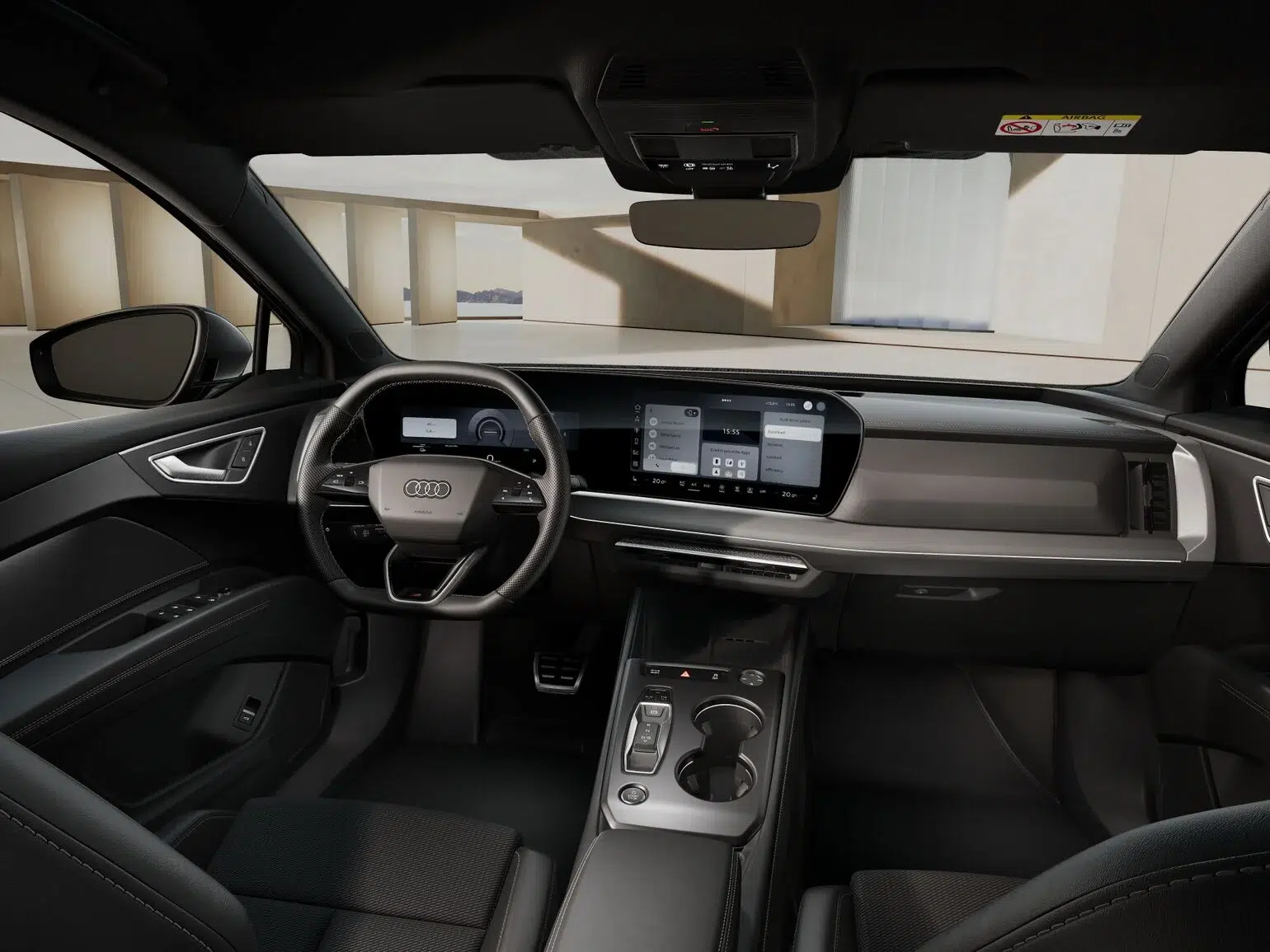 AUDI Q4 E-Tron 63 kWh - intérieur