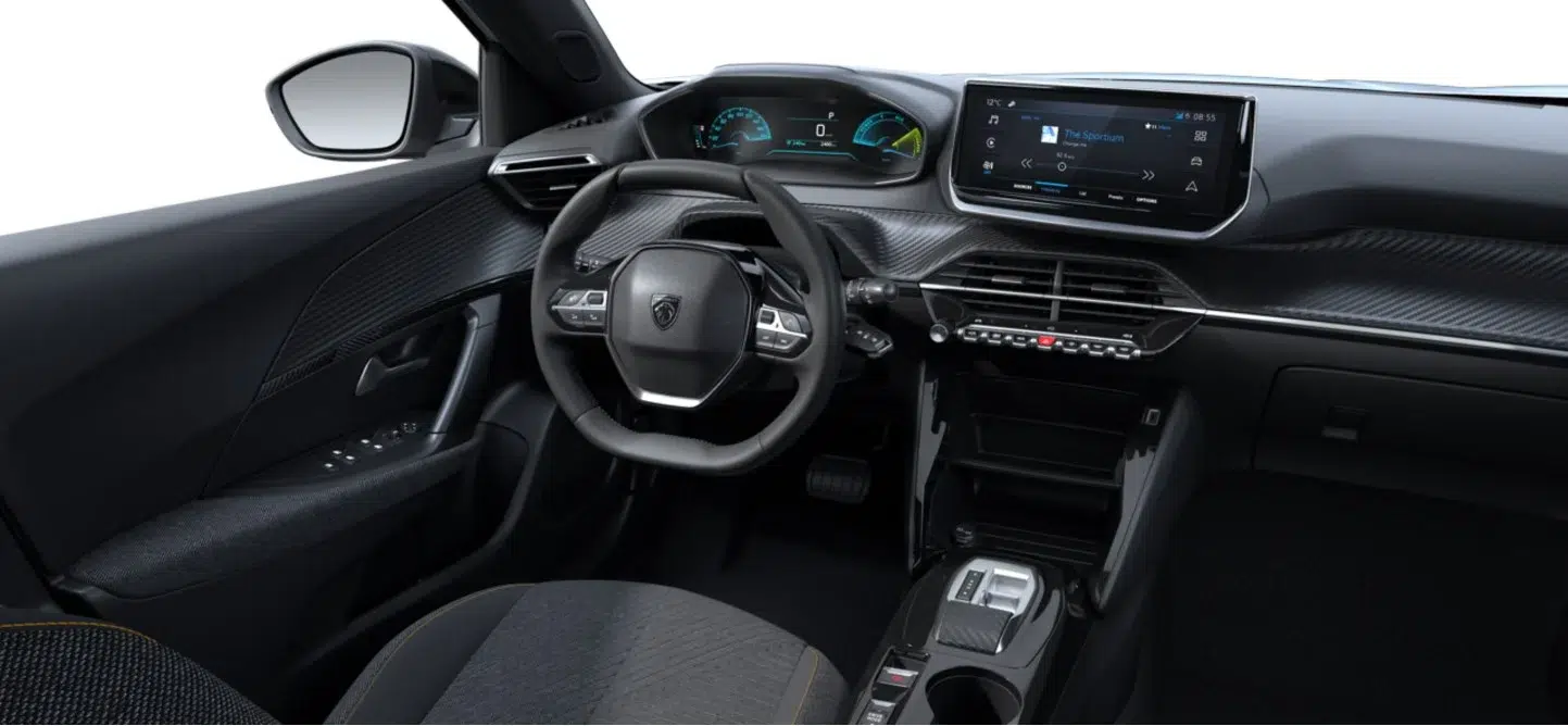 Peugeot E-2008 - intérieur
