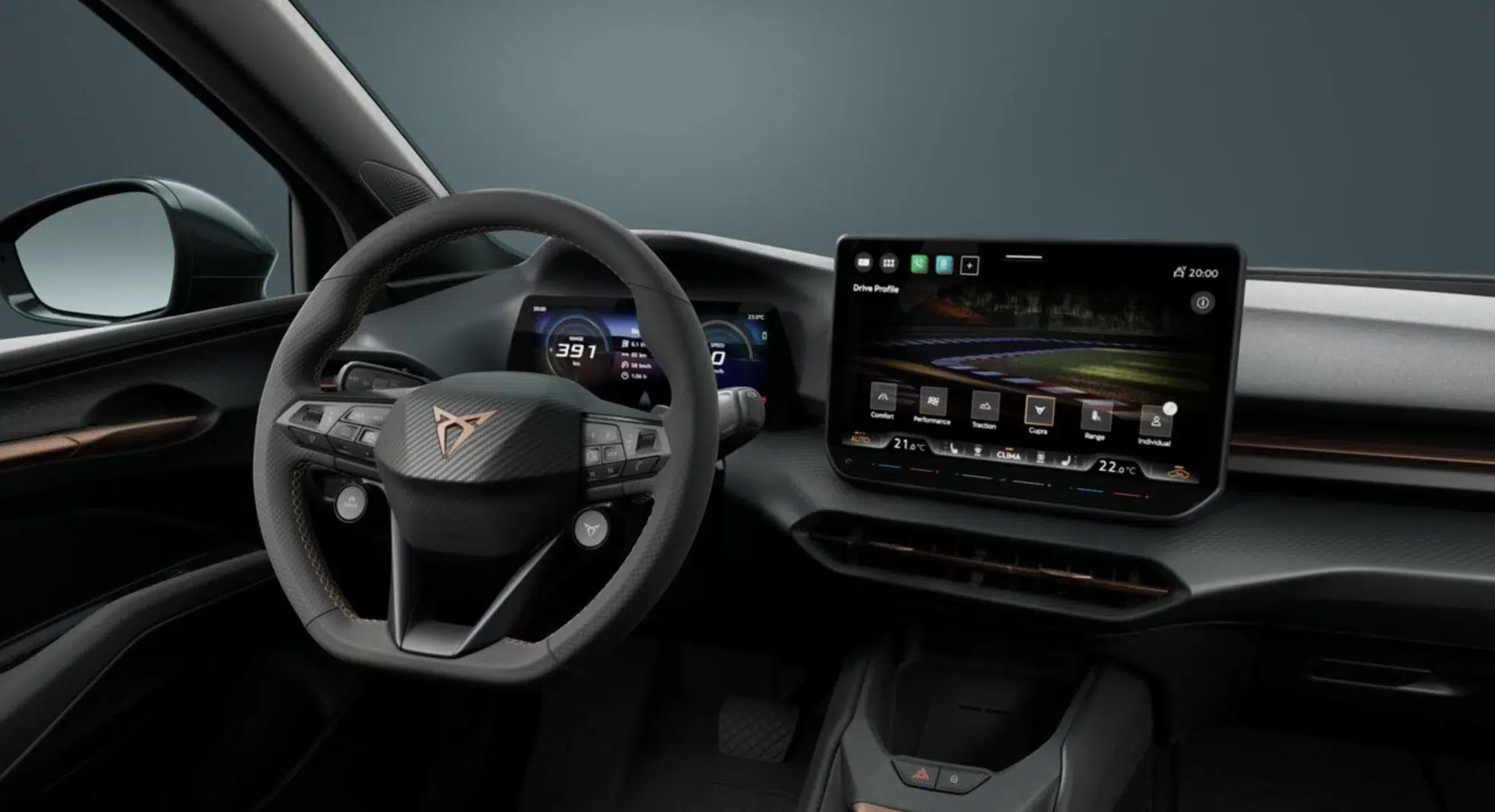 Cupra Raval - intérieur