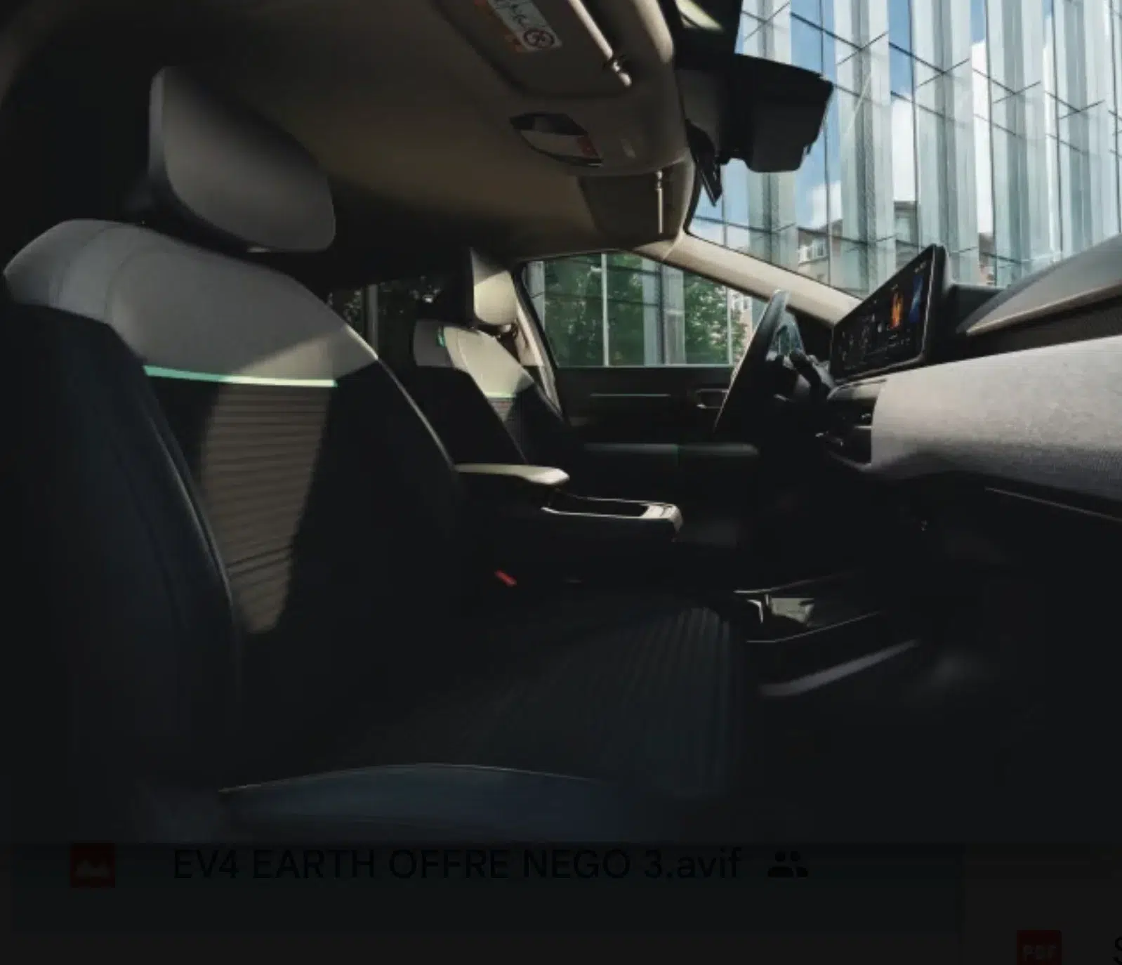 Kia EV4 - intérieur